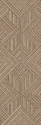 Kerama marazzi 14039R Плитка Ламбро коричневый структура обрезной 40х120