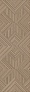 Kerama marazzi 14039R Плитка Ламбро коричневый структура обрезной 40х120