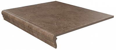 Kerama marazzi SG115700R\GR Ступень фронтальная Фаральони коричневый 42х34