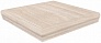 Kerama marazzi SG157200R\GR\AND Ступень Пантеон беж правая угловая 34х34