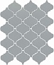 Kerama marazzi 65012 Плитка Арабески глянцевый серый 26х30