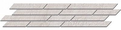 Kerama marazzi SG144\003 Бордюр Гренель серый светлый мозаичный 9,8х46,5