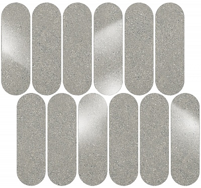 Kerama marazzi Декор Джиминьяно наборный серый матовый 30x32x0,9