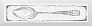 Kerama marazzi NT\B51\2882 Декор Spoon чёрный 8,5х28,5