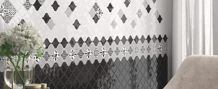 Kerama marazzi коллекция Арабески глянцевый