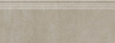 Kerama marazzi Ступень Про Догана бежевый светлый матовый обрезной 30x80x0,9