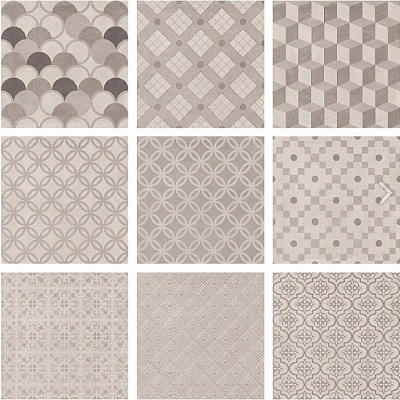 Kerama marazzi 1575T N Плитка Карнаби-стрит орнамент беж 20х20