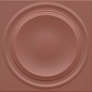 Kerama marazzi Декор Аква Альта 2 красный матовый структура 20x20x0,95