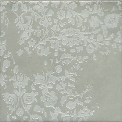 Kerama marazzi Декор Адриатика 1 зелёный глянцевый 20x20x0,69