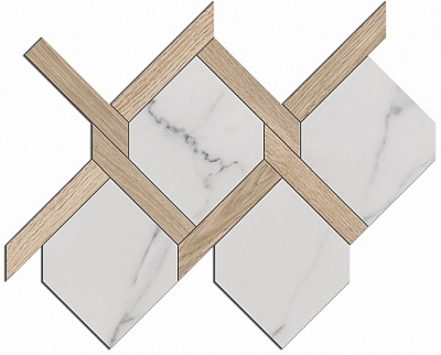 Kerama marazzi ID75 Декор Монте Тиберио наборный 49,5х40,2