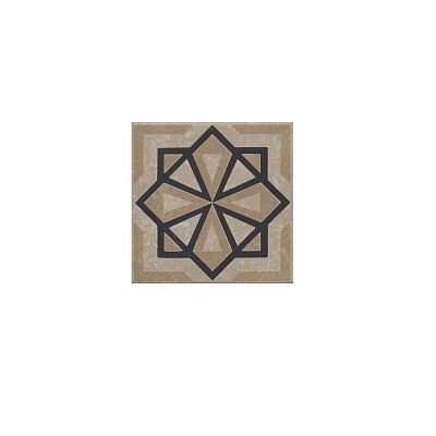Kerama marazzi Декор Касабланка бежевый светлый матовый 9,8x9,8x0,7
