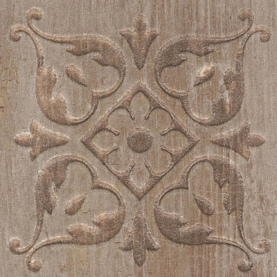 Kerama marazzi STG\B482\SG1550 Вставка Браш Вуд коричневый 9,9х9,9