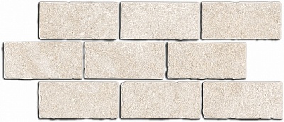 Kerama marazzi BR022 Бордюр Роверелла беж светлый мозаичный 14,7х34,5