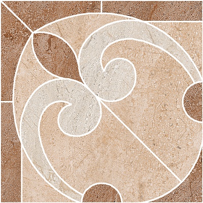 Kerama marazzi ID49 Декор Угол Монтаньоне наборный 20,7х20,7