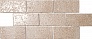 Kerama marazzi BR005 Бордюр Эльсинор беж мозаичный 14,7х34,5