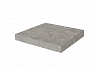 Kerama marazzi Ступень угловая клееная Портленд серый матовый обрезной 33x33x0,9