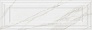 Kerama marazzi 14002R Плитка Прадо белый панель обрезной 40х120