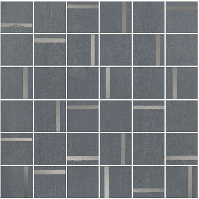 Kerama marazzi Декор Гварди 2 мозаичный синий матовый обрезной 30x30x0,9