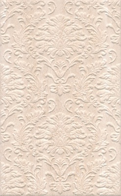 Kerama marazzi 6338 Плитка Пантеон беж структура 25х40