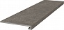Kerama marazzi Ступень фронтальная клееная Касабланка HP коричневый матовый обрезной 33x119,5x0,9