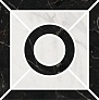 Kerama marazzi ID94 Декор Фрагонар наборный чёрный 9,9х9,9