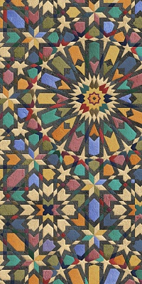 Kerama marazzi Керамогранит Ковер Зеллидж матовый обрезной 119,5x238,5x0,9