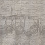 Kerama marazzi Панно Гварди матовый обрезной 90х89,5x0,9 из 3-х частей 30х89,5
