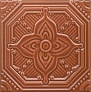 Kerama marazzi SSA005 Декор Салинас оранжевый 15х15