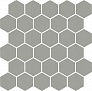 Kerama marazzi Мозаика Агуста серый светлый натуральный 29,7x29,8x0,69 из 30 частей (5,2х6)