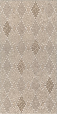 Kerama marazzi Декор Про Матрикс бежевый матовый обрезной 30x60x0,9