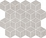 Kerama marazzi Декор Риккарди мозаичный серый светлый матовый 45x37,5x1