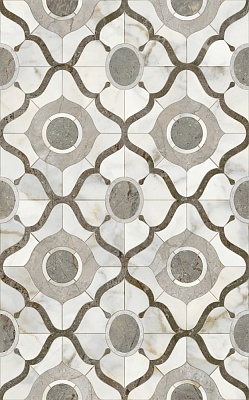 Kerama marazzi Декор Кантата глянцевый 25x40x0,8