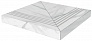 Kerama marazzi SG507102R\GCA Ступень Монте Тиберио лаппатированный угловая универсальная клееная 33х33
