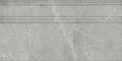 Kerama marazzi Плинтус Риальто дымчатый глянцевый обрезной 20x40x1,6