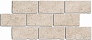 Kerama marazzi BR024 Бордюр Роверелла беж мозаичный 14,7х34,5