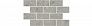 Kerama marazzi Декор Чеппо ди Гре мозаичный серый матовый обрезной 34,6x20x0,9