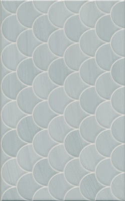 Kerama marazzi 6376 Плитка Сияние голубой структура 25х40