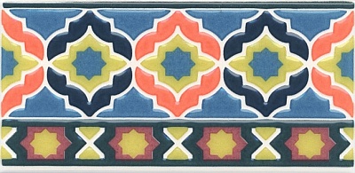 Kerama marazzi HGD\A322\16000 Декор Алькасар 7,4х15