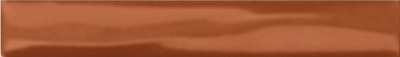 Kerama marazzi Бордюр Карандаш 205 волна коричневый 1,5х20