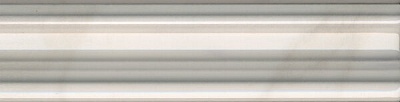 Kerama marazzi BLB042 Бордюр Багет Висконти белый 5х20