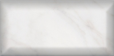 Kerama marazzi 16073 Плитка Фрагонар белый грань 7,4х15