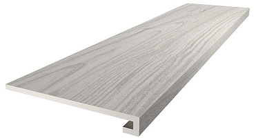 Kerama marazzi Ступень Монтиони белый матовый обрезной 33x119,5x0,9