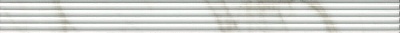 Kerama marazzi LSA014R Бордюр Прадо белый структура обрезной 3,4х40