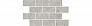 Kerama marazzi Декор Чеппо ди Гре мозаичный серый светлый матовый обрезной 34,6x20x0,9
