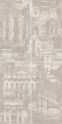 Kerama marazzi HGD\A423\4x\11037R Панно Веласка, состоит из 4-х частей 60х120