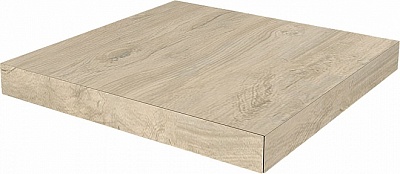 Kerama marazzi SG506500R\GCS Ступень Сальветти капучино светлый угловая левая клееная 33х33