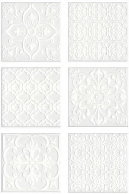 Kerama marazzi 5226 Плитка Суррей белый 20х20