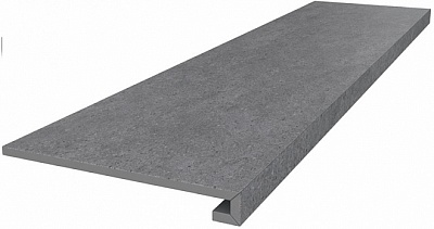 Kerama marazzi DL501000R\GCF Ступень клееная Фондамента серый тёмный 33х119,5