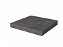 Kerama marazzi Ступень угловая клееная Портленд антрацит матовый обрезной 33x33x0,9