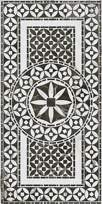 Kerama marazzi Декор Коррер 1 глянцевый обрезной 30x60x0,9